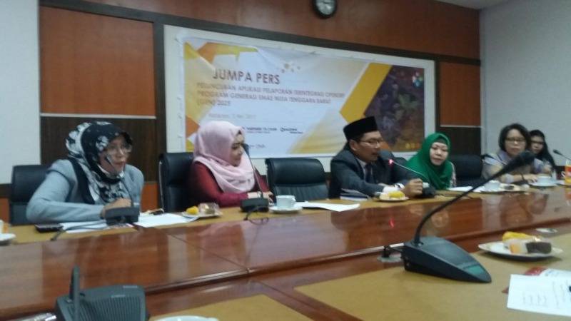 image Peluncuran Aplikasi Pelaporan Terintegrasi Open SRP Program Generasi Emas (GEN) NTB 2025